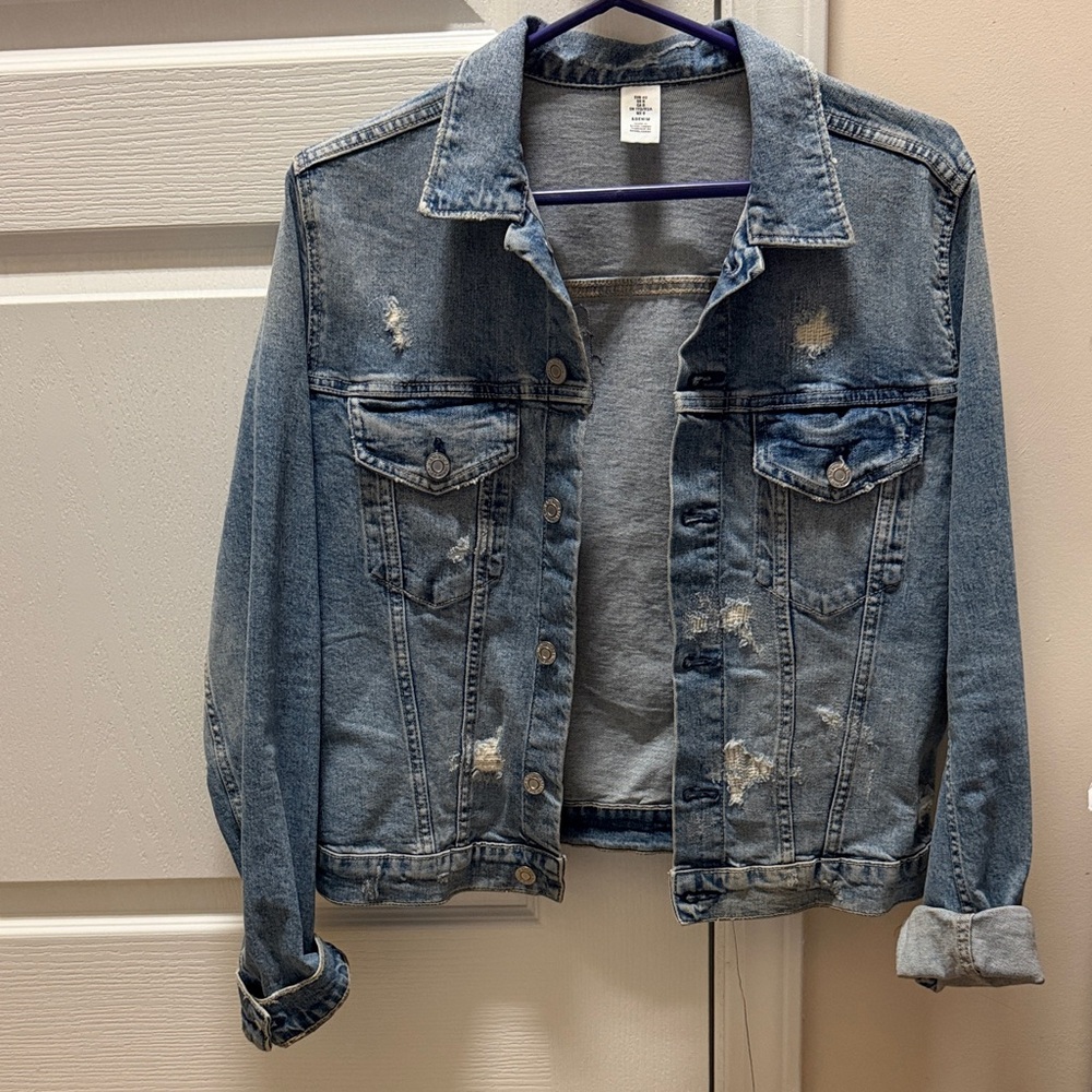 Classic Blue Denim Jean Jacket